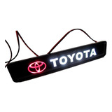 Emblema De Parrilla Toyota Con Luz Led Estilo Jdm