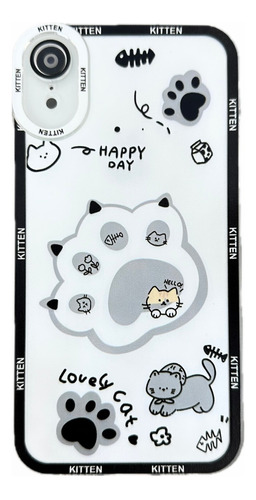 Funda Tpu Diseño Gatito Para iPhone XR