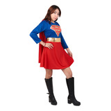 Disfraz Supergirl, Para Dama Mujer Adulto, Cosplay, Superchica, Girl, Princesa, Wonder Woman, Super Mujer, Super Héroe, Increíble.