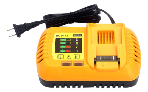 Cargador De Batería 8a Dcb118 Para Batería 10.8v 12v 14.4v 1