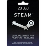 Tarjeta Digital De Regalo Steam - 20 Usd - Solo Cuenta Eeuu