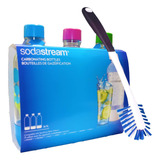 Sodastream Soda Stream Juego De 3 S Reutilizables De Carbona