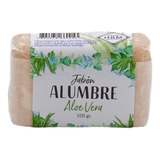 Jabón De Alumbre Con Aloe Vera Y Caléndula 100 Grs.