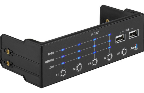 Painel Digital Aerocool F4xt 