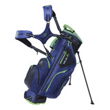 Bolsa Golf Stand Big Max Hybrid 100% Impermeable Color Azul/negro/verde