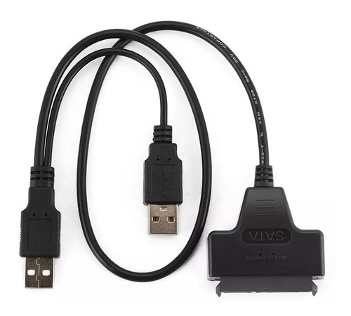 Cable Adaptador Usb 2.0 A Sata 2.5' Discos Rígidos Y Ssd