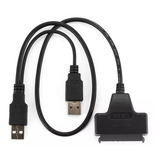 Cable Adaptador Usb 2.0 A Sata 2.5' Discos Rígidos Y Ssd