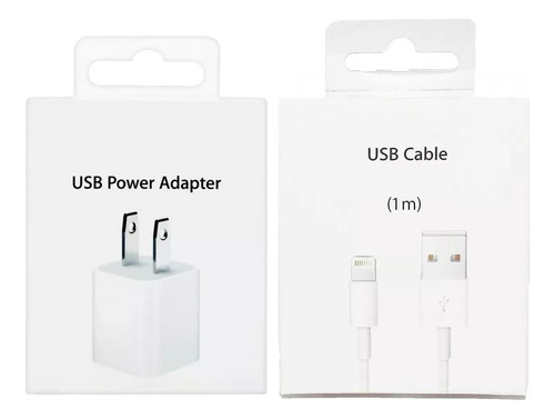 Cargador Y Cable Usb 2 Metros Para iPhone 5 6 7 8 X 11