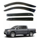 Botaguas Deflectores Nissan Titan 2000/2005 Doble Cabina 4pz