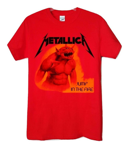 Polera Ml Metallica Logo Blan Thrash Heavy Metal Abominatron Polera Ml Metallica Logo Blan Thrash Heavy Metal Abominatron