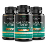 Colageno Forte C/ Magnesio + Zinc + Vitam E Lf 270 Caps 3x90