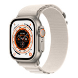 Apple Watch Ultra Gps + Celular - Caja De Titanio 49 Mm - Correa Loop Alpine Blanco Estelar - S - Distribuidor Autorizado