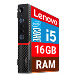 Mini Pc Lenovo M900 Core I5 6° Ger 16 Gb Ram Ssd 240gb Win10