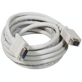 Cable Vga M/m Puresonic Blanco 20 Metros C/filtro Reforzado