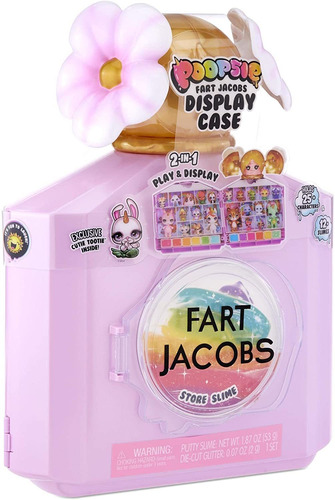 Poopsie Fart Jacobs 2-in-1 Play  Display Case