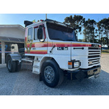 Scania 142 450 V8 Ano 1986/1986 Bege Traçao 4x2 Toco 