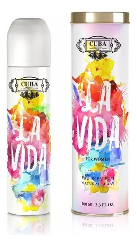 Perfume Cuba La Vida Feminino 100ml 