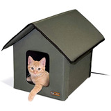 Casa Termica Mascotas Gatos Cama Calefaccion Exterior Frio
