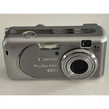 Câmera Fotográfica Canon A430 Não Funciona