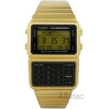 Reloj Casio Para Hombre Dbc611g-1dCon Calculadora Dorado 