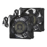 Dewenwils Paquete De 2 Ventiladores De 120 V Ca, Ventilador.