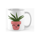 Taza Fantasia - Dibujos Animados De Plantas De Maceta De Ter