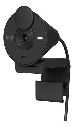 Cámara Web Logitech Full Hd Brio 301 Usb-c Con Micrófono