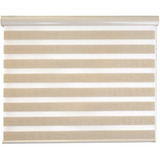 Persiana Roller Decoking Sheer Elegance De 180cm X 140cm Liso Color Linen Ivory - Unidad Por 1