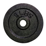 Disco 5lb Hierro Para Mancuerna-barra-pesa Gym 2.5cm Di