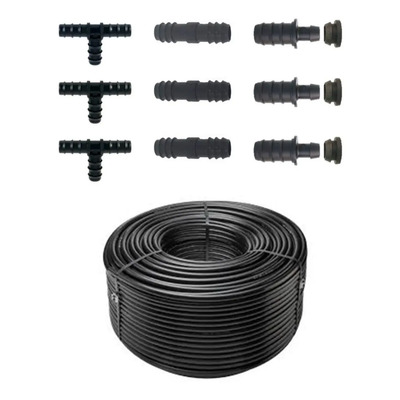 300 Mts Tubin 16 Mm Para Calentador Solar Alberca F Negro