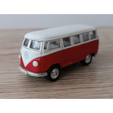 1 Vw Combi Volkswagen Bus Combi 1962 Kinsmart Usada 1/64 