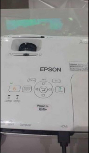 Vendo Projetor Epson X14+ Branco 3000 Lumens