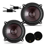 Kit 2 Vias Bravox Cs50p Alto Falantes 5 Polegadas 120w Rms