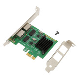 Tarjeta De Red Pci E Nic, Puerto Rj45 De 2 Vías Para Chipset