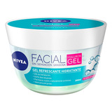 Gel Facial Nivea Cuidado Facial Con Ácido Hialurónico 200ml Tipo De Piel Grasa