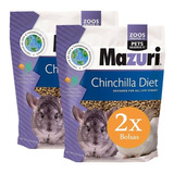 2 X Mazuri Alimento Chinchilla 1.13kg (2,26kg). Np