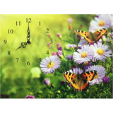 Banberry Designs Reloj De Pared Con Mariposas, Mariposas Y M