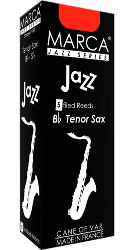 Caña Jazz Filed Para Saxofon  Nota: Bb Tenor 3.5 Jz635