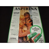 (pb063) Publicidad Clipping Aspirina Bayer * 1976