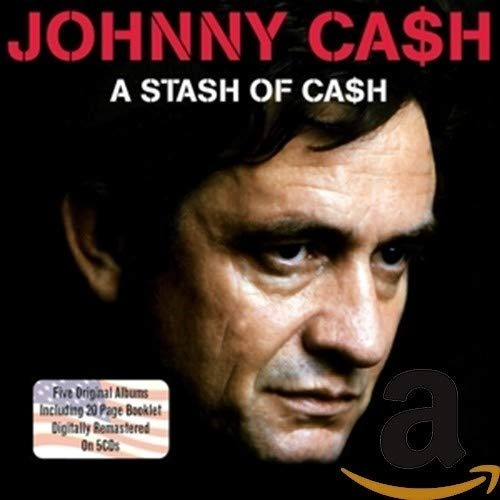 Box 5 Cds Johnny Cash A Stash Of Cash Novo Lacrado 