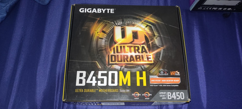 Placa Mae Gigabyte B450m H Ddr4 Amd