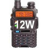 Rádio Comunicador Ht 12w Dual Band Uhf Vhf Uv-5r Fm Ptt Fone