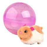 Animal Para Crianças Brinquedo Eletrônico Hamster Branco