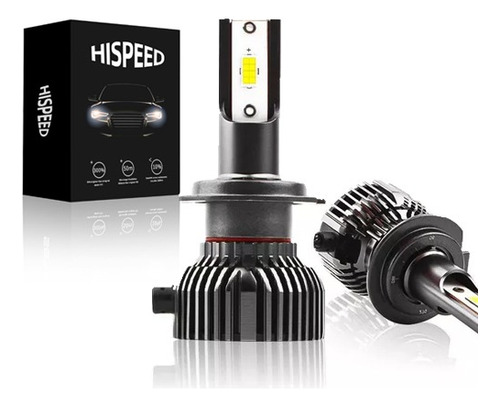 Hispeed® Kit Focos Led  Chips H7 9007 25000lm 7000k