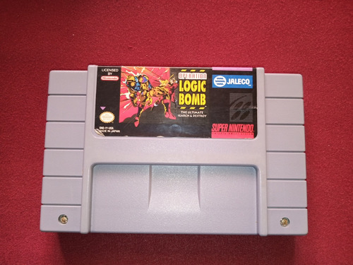 Snes Logic Bomb Original (no Mario,zelda,megaman,castlevania