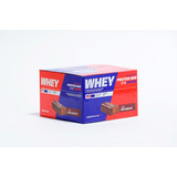 Whey Protein Bar 12 Unidades Mervick-lab 46gr Barra Proteica Sabor Dark Chocolate