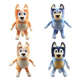 Muñecas Blue Family Doll Bingo Para Mamá Y Papá Y Perro, 4 P