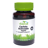 Carbón Activado Vegetal 30 Cápsulas 300 Mg Vidanat