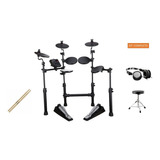 Bateria Eletrônica Kit Complet Carlsbro Csd-100-frete Gratis