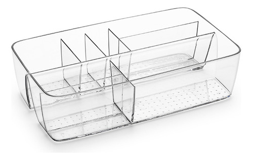 Caja De Almacenamiento Transparente Para Cosméticos, Soporte